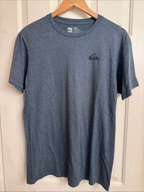 Quiksilver Men's Charcoal Heather Short Sleeve Tee